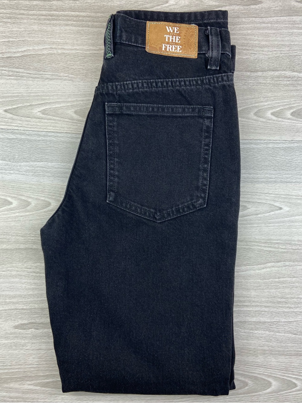 We The Free A New Day Straight Leg Pleated Jeans Size 24 - Picture 6 of 10